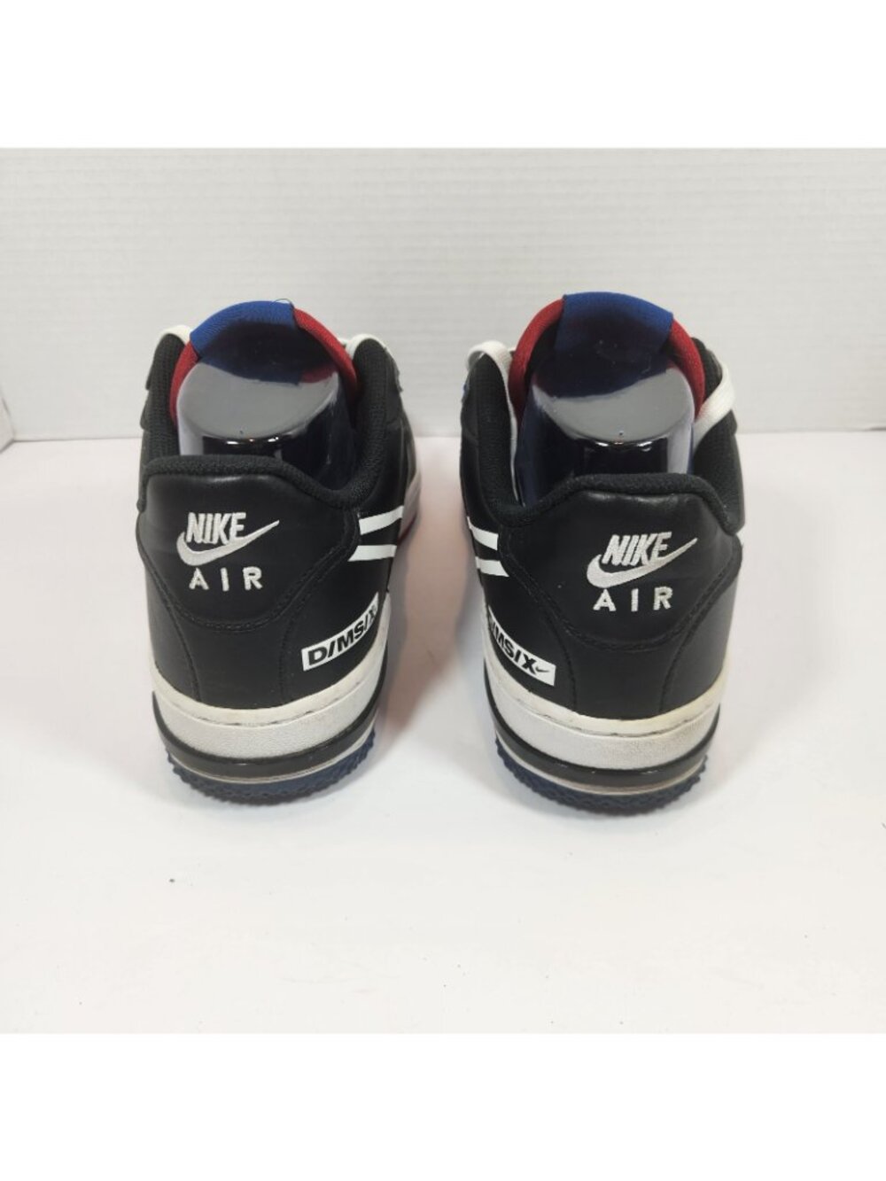 Nike Air Force 1 Low React D/MS/X USA Black Shoes Sneakers Mens US 8 UK 7 EURO41 - Picture 8 of 11